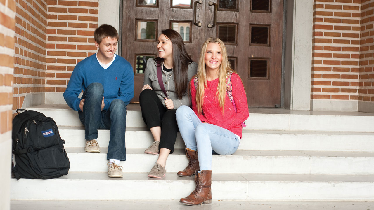 University students on campus University students on campus
