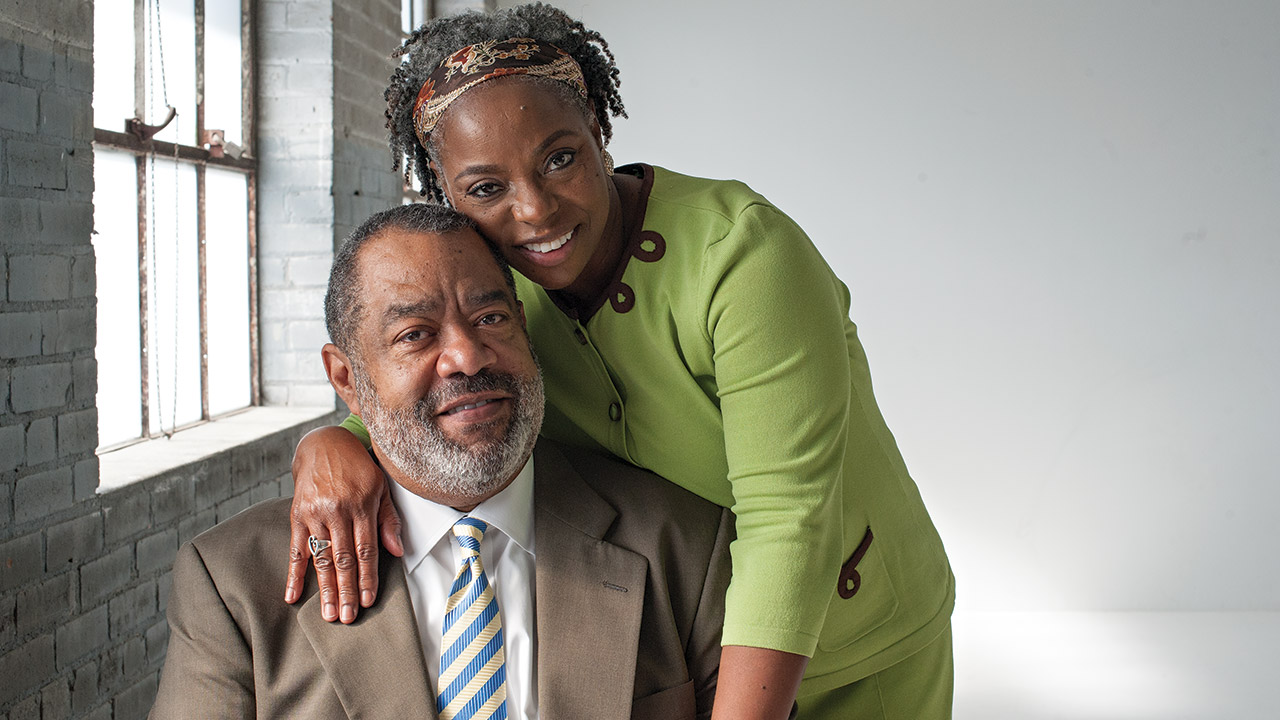 Senior couple at home Senior couple at home